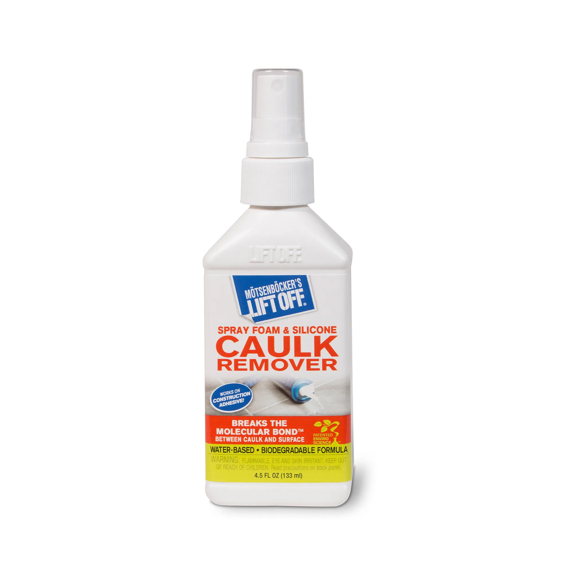 Mötsenböcker’s Lift Off® Spray Foam & Silicone Caulk Remover