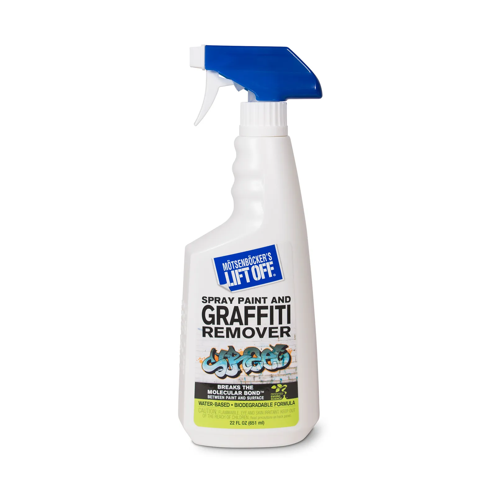 Mötsenböcker’s Lift Off® Spray Paint and Graffiti Remover