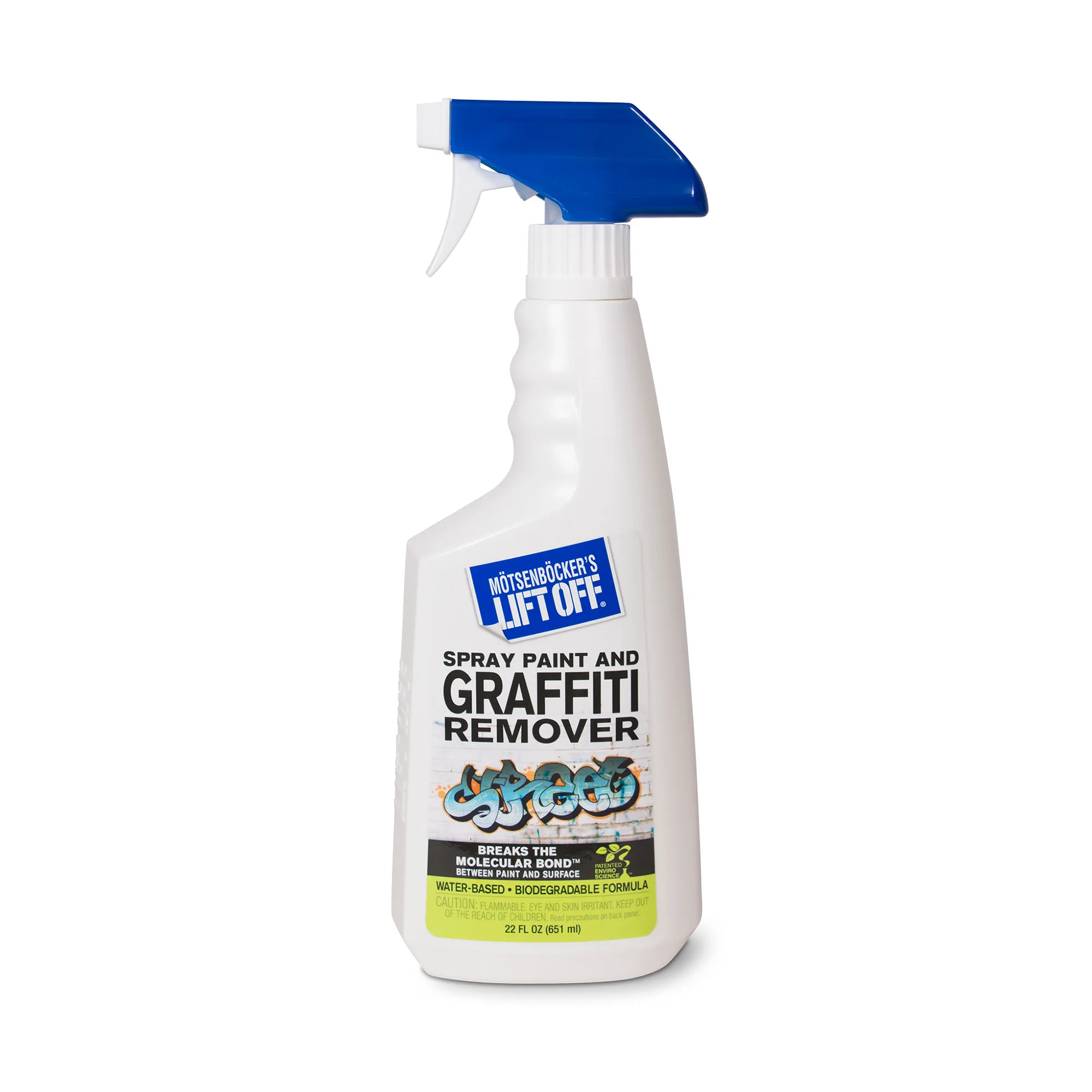 Mötsenböcker’s Lift Off® Spray Paint and Graffiti Remover