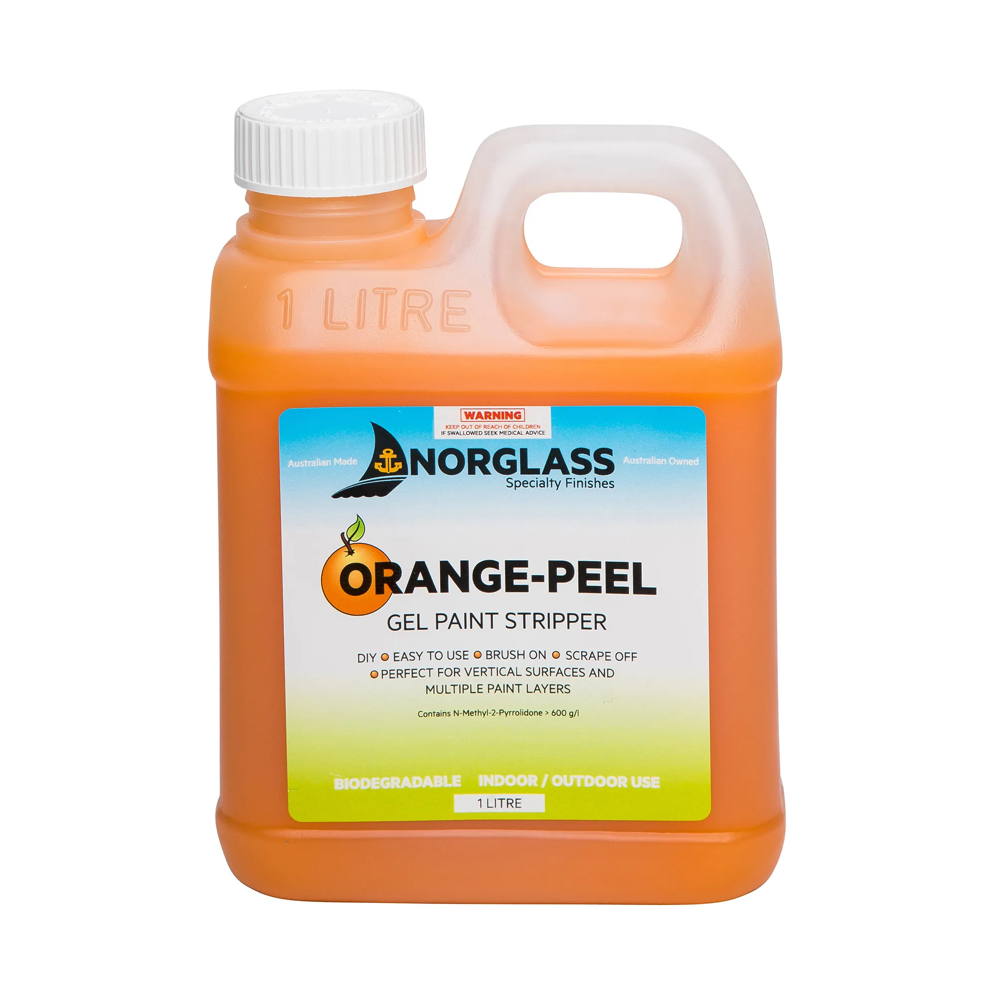 Orange-Peel Gel Paint Stripper
